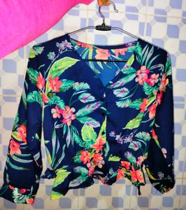 Floral Crop Top