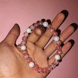 Baby Pink Beads Bracelet