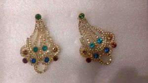 Colorful Rhinestone Jewelry Set