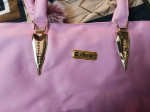 Fashion Italy Pink Handbag