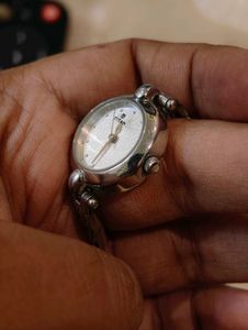 Original Titan Silver Watch