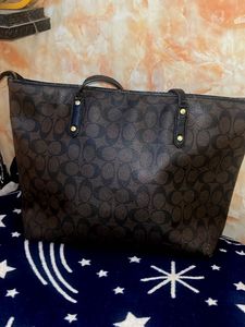 Coach Signature Tote Bag
