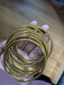 Golden Bangle 12 No.s