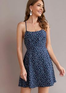 Floral Print Mini Dress