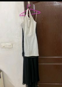 White Halter Dress