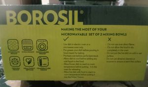 New Borosil Glass Bowl.