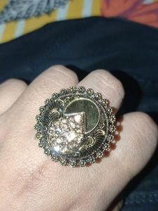 stone mirror finger ring🔥