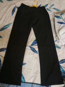 Black Wide Leg Trousers
