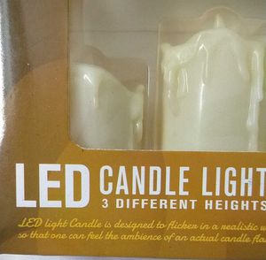 LED Candle Light Set of 3