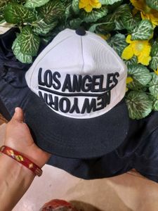 LA/NY Embroidered Snapback Hat