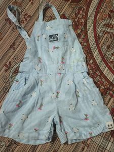 Two Dungarees For Little Girl