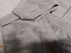 Elegant Silver Beaded Salwar Kameez