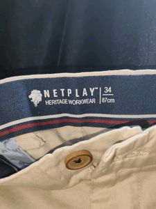 Beige Chinos