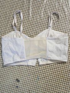 White Floral Bralette