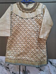 Festive Kurta With Sharara