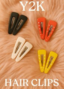 Colorful Hair Clips - Set of 3