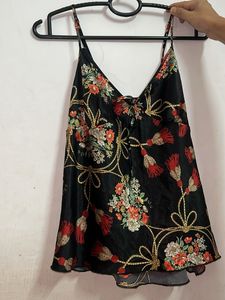 Vintage Floral Print Cami