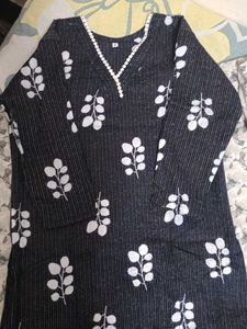 Floral Print Kurta
