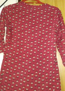 Floral Print Tunic Top