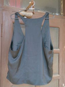 H&amp;M Satin Tank Top