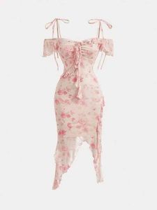 Floral Ruffle Dress