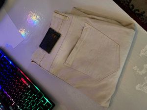 Off White Denim Pant Not Many Use New