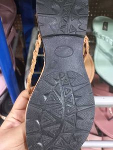 Cute Mint Green Beaded Thong Sandals