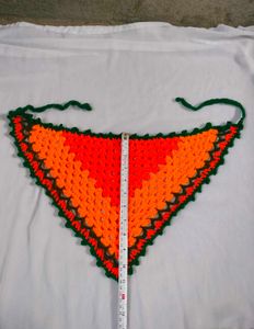 Crochet bandana (headscarf)