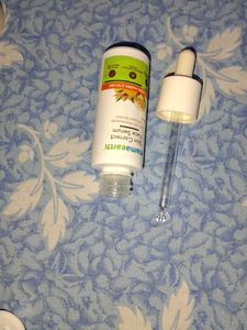 Empty Mamaearth Face Serum bottle