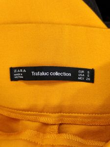 Zara Yellow Skinny Pant ( Women)