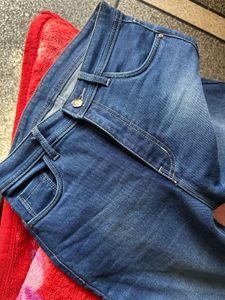 Straight Fit High Rise Jeans