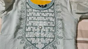 beautiful kurti with dupatta