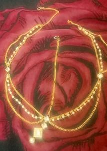 Gold Tone Maang Tikka✨