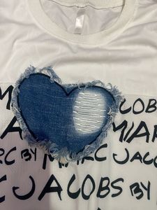 Marc Jacobs Denim Heart Sweatshirt