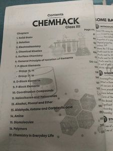 CHEMHACK Class XI and Xll
