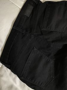 Black Straight Fit Jeans