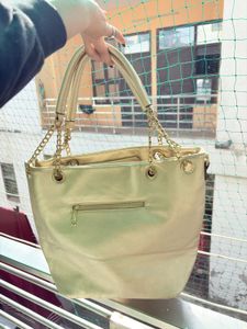 Gold Studded Tote Bag