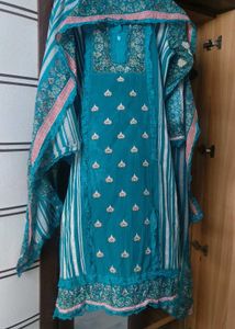 Pakistani Lace Design Dress