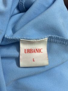 URBANIC Blue Corset Top