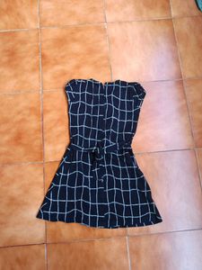 Checkered Casual Dress