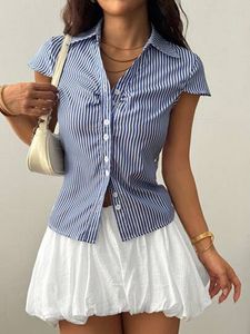 Y2k Korean Fitted Shirt