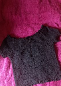 Cute Smocked Crop top