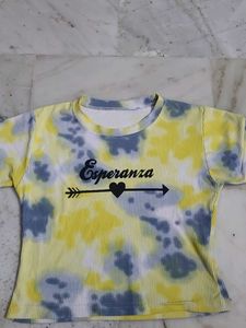 Tie Dye Crop Top