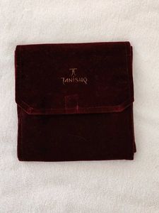 Empty Tanishq Necklace Pouch