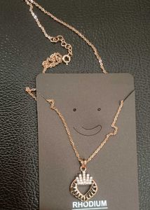 Pure Silver Chain Heartin Dollar