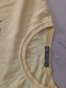Yellow Women T Shirt
