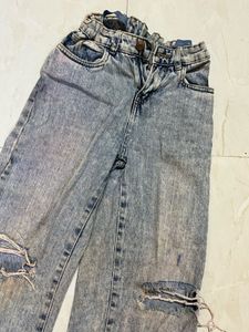 Ripped Denim Jeans