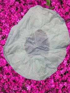 Light Blue Polka-Dot Shower Cap