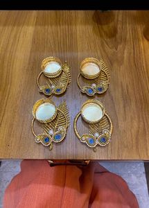 Decorative Tealight Holders (Set of 4)
