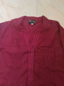 Elegant Maroon Kurta